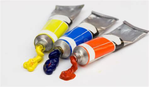 Paint From Tube Stock Image Image Of Learn Artistic 7181971