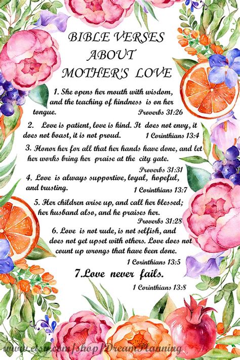 Pin On Mother Day Bible Verses