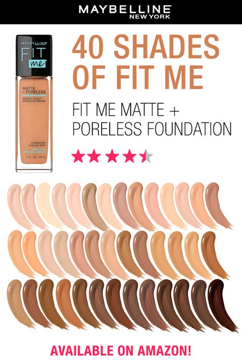 Maybelline Fit Me Matte Poreless Foundation Gives You A Natural Looking Flawless Matte Finish