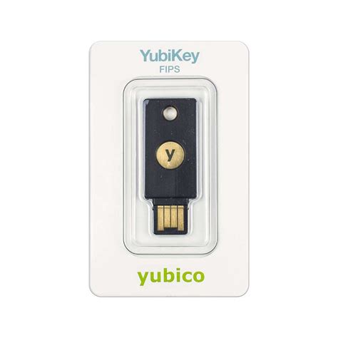 Yubico Yubikey Fips 140 2 Usb A Two Factor Authentication Security Key
