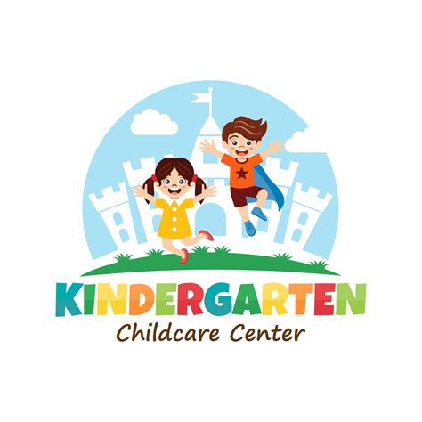 Kindergarten Logo Vector Art Icons And Graphics For Free Download