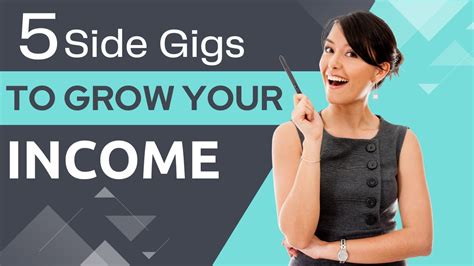 5 Side Gigs To Grow Your Income Youtube