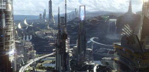 Tomorrowland Concept Art Looks Like Xandar In Guardians Of The Galaxy