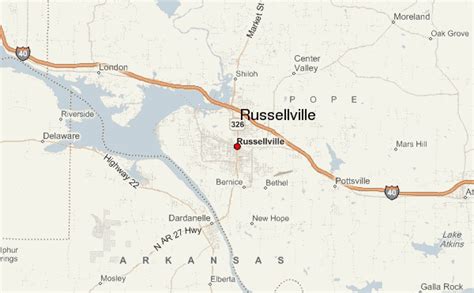 Russellville Arkansas Location Guide