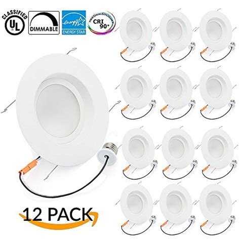Sunco 6 Pack 6″ Inch Remodel Led Can Air Tight Ic Housing Led