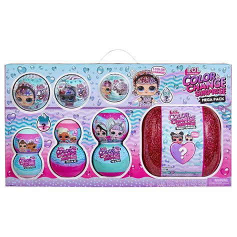 Lol Surprise Color Change Mega Pack Collectible Doll Exclusive With 70