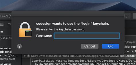 Goo.gl/cekcra gracias por well another fight with xcode and code signing errors. Xcode Command /usr/bin/codesign failed with exit code 1 ...