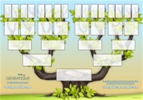 Logiciel gratuit pour vos arbres généalogiques en grand format ! Modele Arbre Genealogique Vierge 10 Generations Excel