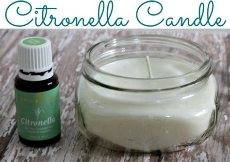 How To Make Citronella Candles Homemade Citronella Candles