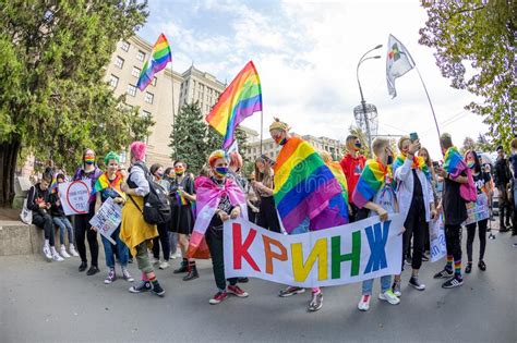 Orgullo Harkiv Marcha Lgbt De Igualdad Por Los Derechos De Las Lesbianas Gays Bisexuales
