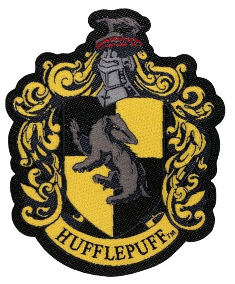 FREE SHIPPING : Harry Potter Hufflepuff Crest Patch
