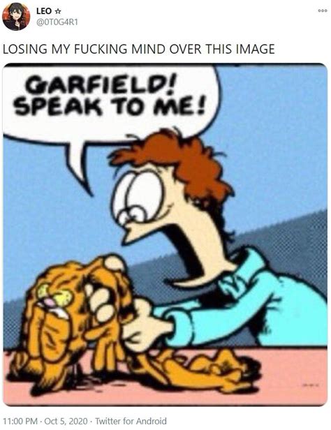 Deflated Garfield Know Your Meme News Vision Viral