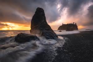 Sunset At Ruby Beach Washington State Photo Credit To Ig