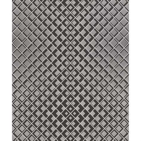 Rh610918 Perriand Silver Geometric Wallpaper By Rasch