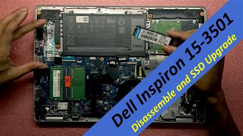 🛠️ Dell Inspiron 15 3501 How To Disassembly And Ssd Upgrade Dell