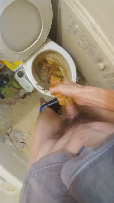 Jerking Off With Shit