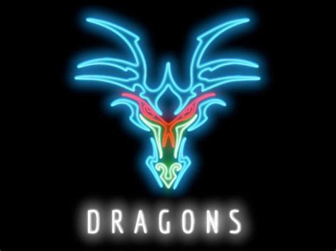 Dragon Neon Wallpapers Wallpaper Cave