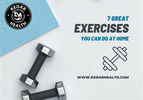 7 Great Exercises You Can Do At Home Kedar Health
