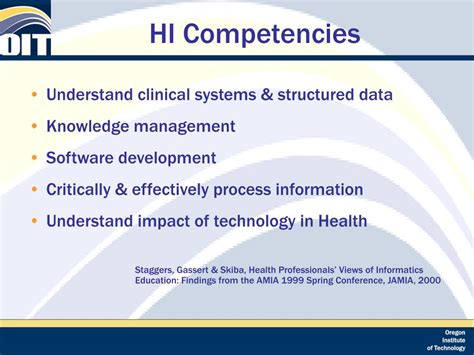 Ppt Health Informatics An Emerging Health Care Occupation Powerpoint
