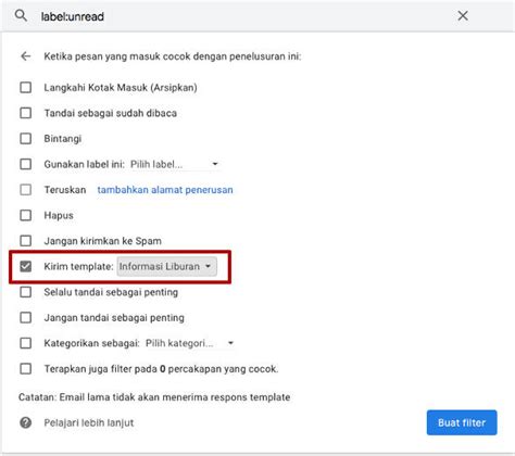 Cara Membuat Balasan Email Otomatis Di Gmail Contoh Centerklik™