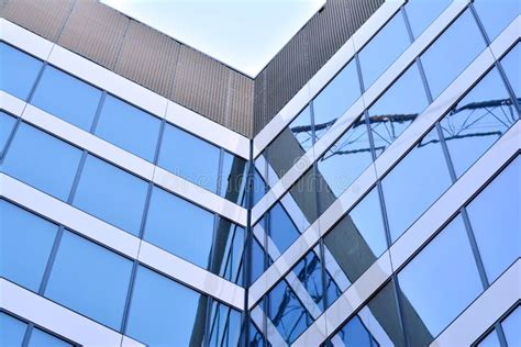 Urban Abstract Background Detail Of Modern Glass Facade Office