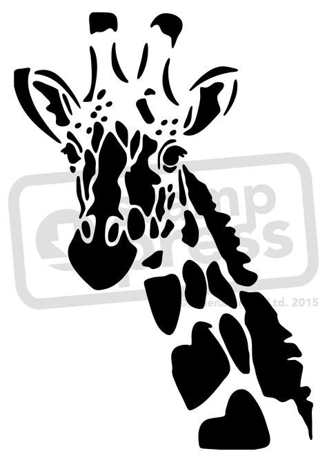 Giraffe Stencil A5 Giraffe Wall Stencil Template Ws00004446