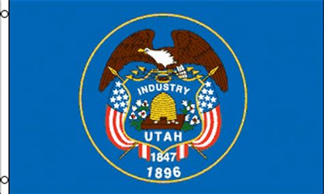 Utah State Flag State Flags Utah Flag Utah State A1 Flags And