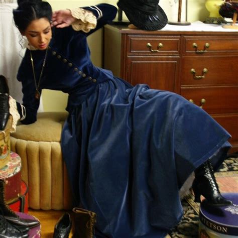 Emmanuelle Victorian Velvet Suit Etsy