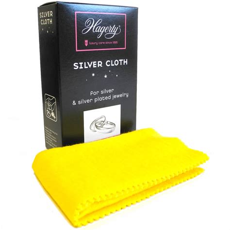 Hagerty Silver Cloth Jewellers Polishing Cleaning Silver Jewellery
