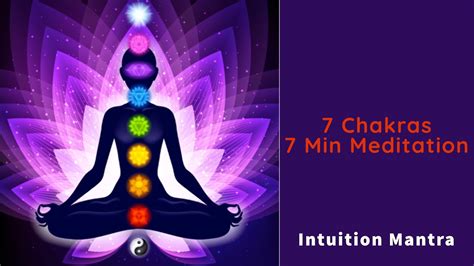 7 Chakra Healing Beej Mantra 7 Min Meditation 7 चकर धयन YouTube