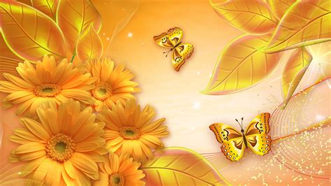 Check spelling or type a new query. Gold Flower Wallpaper - WallpaperSafari