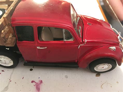 1966 Volkswagen Beetle Vw Bug Plastic Model Car Kit 124 Scale 24136 Pictures By