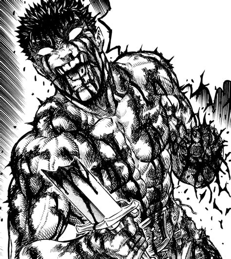 Guts After Losing Hand Berserk Manga T Manga