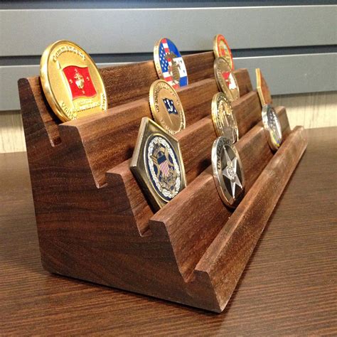 Challenge Coin Holders Mc2 Woodworks