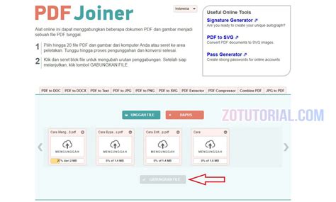 Cara Menggabungkan Beberapa File Pdf Menjadi Satu Di Hp Zotutorial