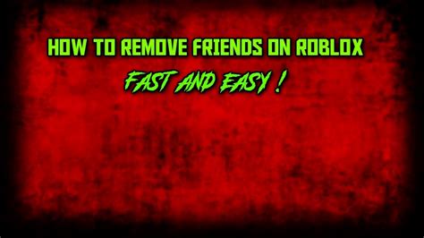 How To Remove Friends In Roblox Fast How To Get Robux On A Fire Tablet