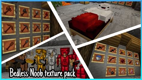 §bedless Noob§ 60k Pvp Texture Pack Showcase For Mcpe