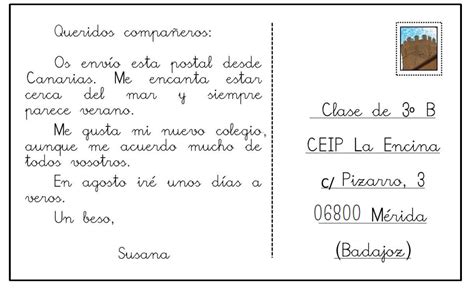 Lápices Y Sueños Escribimos Una Postal