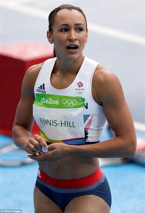 Olympic Champion Jessica Ennis Hill Wins 100m Hurdles Heat At Rio 2016 Daily Mail Online