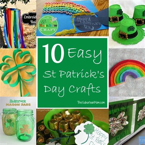 10 Easy St Patricks Day Crafts For Kids Thesuburbanmom