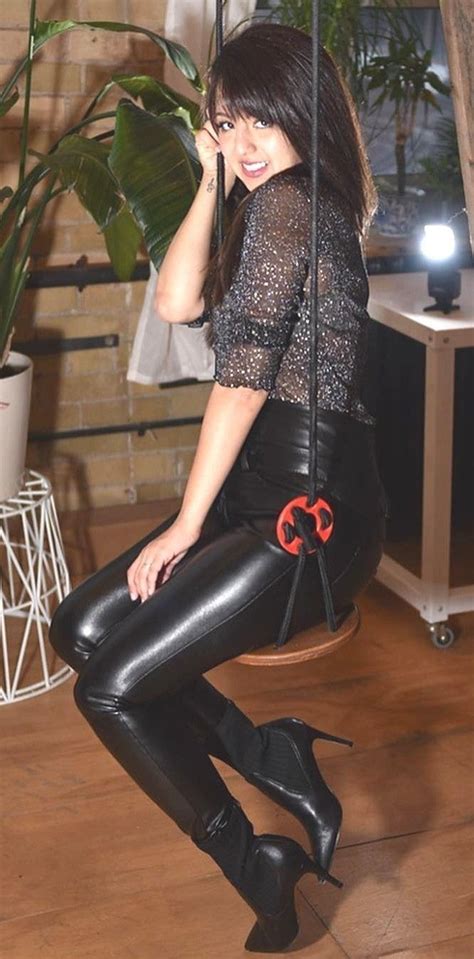 Lederlady ️ Asian Fashion Women Leather Pants Leather Leggings