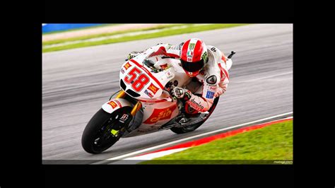 Rip Marco Simoncelli 1987 2011 Tribute Amazing Grace On Bagpipes