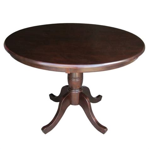 3.4 out of 5 stars. International Concepts 36" Round Dining Table in Rich ...