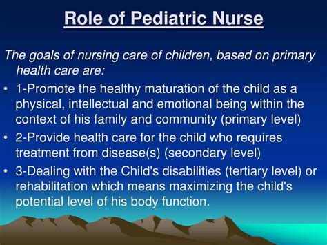 ppt perspective in pediatric nursing powerpoint presentation free download id 1801621