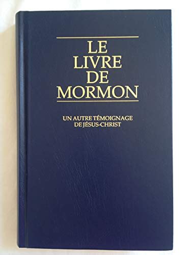 Le Livre Mormon Abebooks