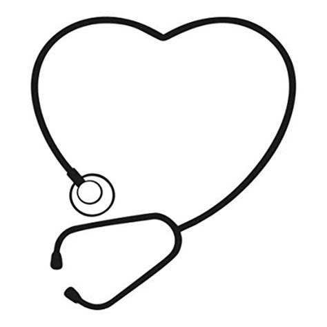 Download High Quality Stethoscope Clipart Heart Transparent Png Images