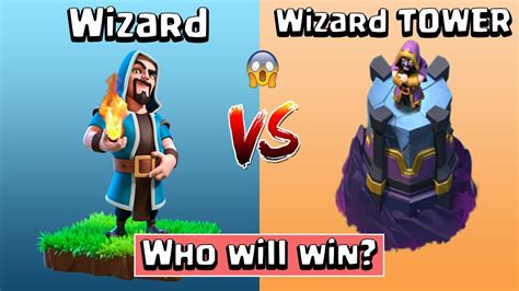 Wizard Vs Wizard Tower Clash Of Clans Gameplay Coc Youtube