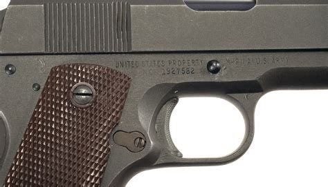 Us World War Ii Remington Rand Co Model 1911a1 Semi Automatic Pistol
