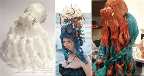 Octopus Hair I Like Both These Styles And Think They Will Both Fit My Nightmare Siren Character