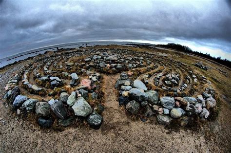 The Stone Labyrinths Of Bolshoi Zayatsky Island Amusing Dunia
